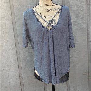 Lush over sized t shirt blouse